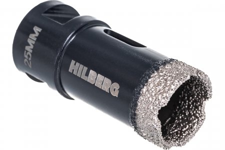 Коронка алмазная по керамике и керамограниту Hilberg Super Hard (HH625)