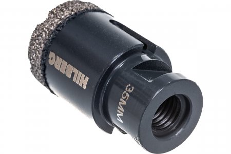 Алмазная коронка по керамике и керамограниту Hilberg Super Hard (HH635)