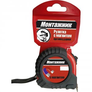 Рулетка МОНТАЖНИК 601519
