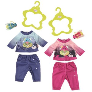 Одежда для куклы Zapf Creation Zapf Creation Baby born 824-818 Бэби Борн Удобный костюмчик и светлячок-ночник