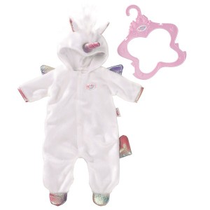 Одежда для куклы Zapf Creation Zapf Creation Baby born 824-955 Бэби Борн Теплый комбинезончик "Единорог"