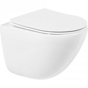 Подвесной безободковый унитаз BelBagno AMANDA (BB051CHR)