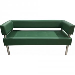 Трехместный диван Мягкий офис зеленый (СТР301ЗЛ)