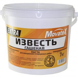 Гашеная известь Movatex EXTRA (Т18575)