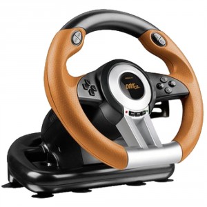 Руль игровой c педалями SPEEDLINK Drift O.Z. Racing Wheel (SL-6695-BKOR-01)