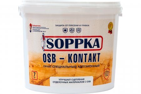 Адгезионный грунт Soppka OSB-Kontakt (СОП-Контакт7)