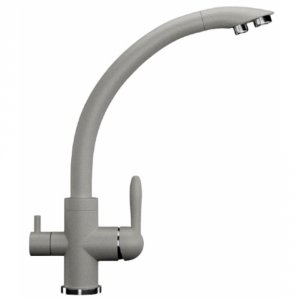 Смеситель для кухни Ulgran Classic U-017-310 Серый