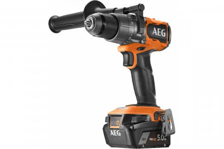 Ударная бесщеточная аккумуляторная дрель-шуруповерт AEG BSB18C3BL-502C (4935478939)