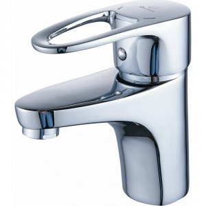 Монолитный смеситель для умывальника Diadonna D80-110121