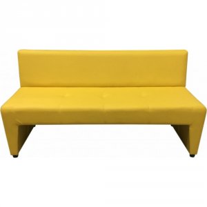 Трехместный диван Мягкий офис желтый (РТ301ЖЛТ)