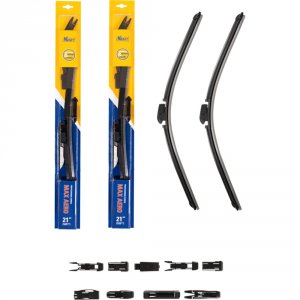 Комплект бескаркасных щеток стеклоочистителя Kraft 830899