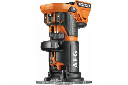 Аккумуляторный кромочный фрезер AEG BOF18BL2-0 (4935479163)