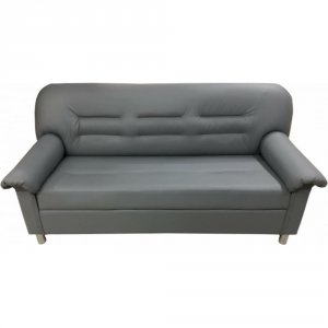 Трехместный диван Мягкий офис серый (МО301СР)