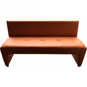 Трехместный диван Мягкий офис оранжевый (РТ301ОР)