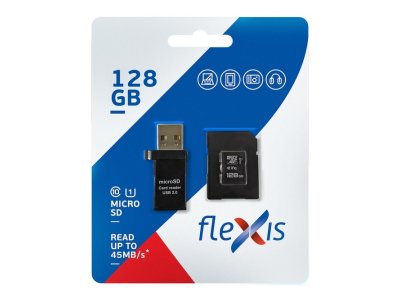Карта памяти Flexis FX128GMSDXCU1