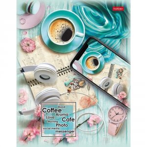 Тетрадь Hatber Время для кофе (63267)