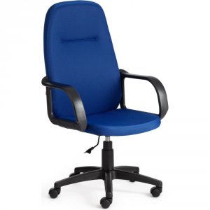 Кресло TetChair Leader ткань, синий TW-10 (17198)