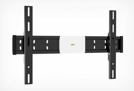 Кронштейн для телевизора Holder LCD-F6608 черный 42"-65" макс.45кг настенный фиксированный (LCD-F6608-B)