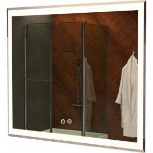 Зеркало Mixline Минио 90х80 подсветка, сенсор, с подогревом (4620077043425) (547053)