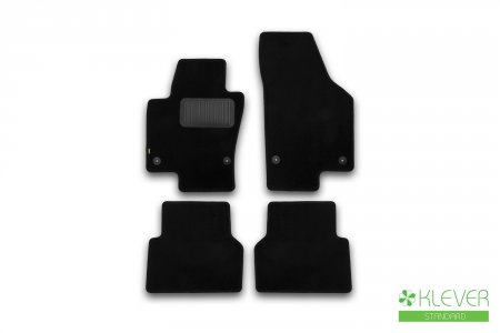 Автомобильные коврики в салон VOLKSWAGEN Tiguan, 2007-2016, кросс. Klever Standard (KLEVER02512101210kh)