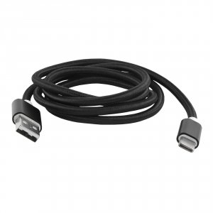 Дата-кабель RedLine USB - Type-C 3.0 нейлон, черный (УТ000011689)