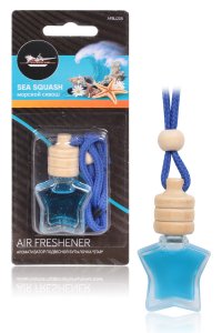 Подвесной ароматизатор-бутылочка AIRLINE Star "Бутылочка", морской сквош (AFBU208)