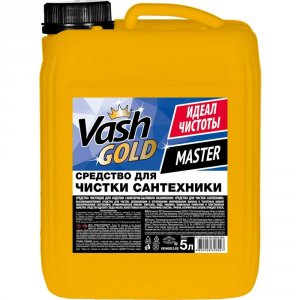 Средство для чистки для сантехники Vash Gold Средство для чистки сантехники 5л. Vash Gold Master (306997)