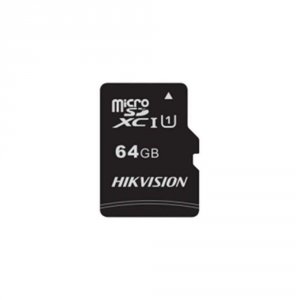Карта памяти Hikvision microSDXC 64Gb Class10 HS-TF-C1(STD) + adapter (HS-TF-C1(STD)/64G/ADAPTER)