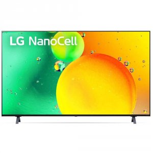 Телевизор LG 50NANO756QA 50" 2022 NanoCell, HDR чёрный (50NANO756QA.ADKG)
