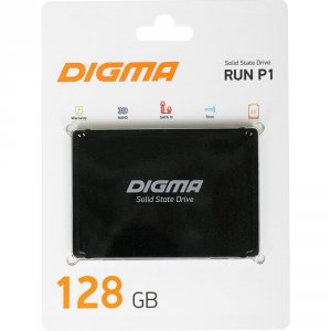 Твердотельный накопитель Digma Run P1 2.5" SATA III 128Gb (DGSR2128GP13T)
