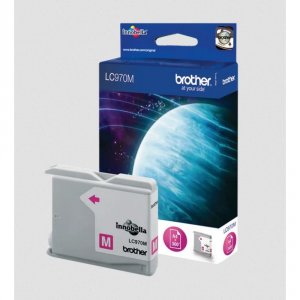 Струйный картридж для DCP-135C, DCP-150C, MFC-235C, MFC-260C Brother LC970M magenta