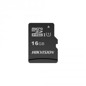 Карта памяти Hikvision microSDHC UHS-I U1 16 ГБ, 92 МБ/с, Class 10, HS-TF-C1(STD) + adapter (HS-TF-C1(STD)/16G/ADAPTER)