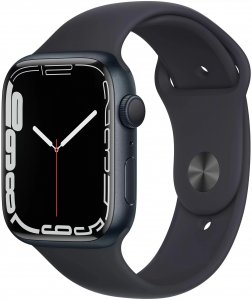 Смарт-часы Apple Watch Series 7 (MKN53LL/A) чёрный