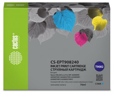 Картридж для струйного принтера Cactus CS-EPT908240 T9082
