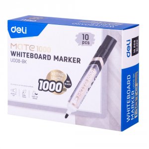 Маркер для досок DELI EU008-BK Mate