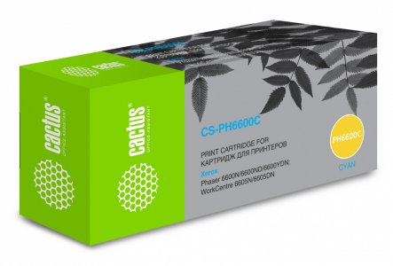 Картридж для лазерного принтера Cactus CS-PH6600C [106R02233] для Xerox Ph 6600/WC 6605