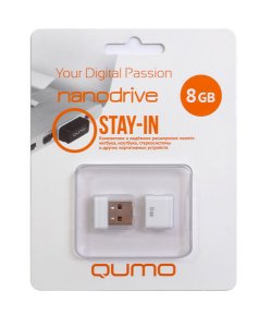 USB Flash Drive Qumo QM8GUD-NANO-W