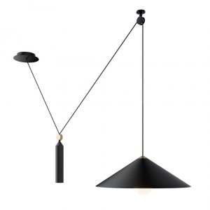 Подвесной светильник Maytoni Pendant Peso P080PL-01B Черный