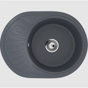 Кухонная мойка Ulgran Classic U-107m-343 Антрацит