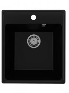 Кухонная мойка Ulgran Quartz Forte 425-07 Уголь