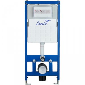 Инсталляция Cerutti SPA CR555 для унитаза без клавиши смыва (8953)