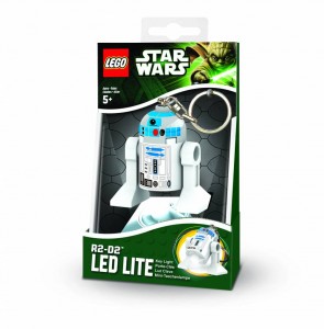 Брелок-фонарик Lego для ключей star wars - r2-d2 LGL-KE21