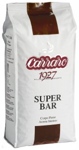 Кофе в зернах Carraro Caffe Super Bar, вакуумная упаковка, 1000гр (3109)
