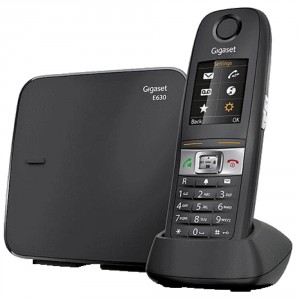 Телефон беспроводной DECT Gigaset E630 Black