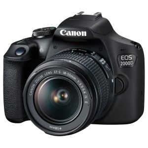 Зеркальный цифровой фотоаппарат Canon EOS 2000D EF-S 18-55 IS II Kit (2728C003AA)