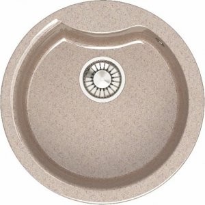 Кухонная мойка Glanz J-002-34 песочная, матовая