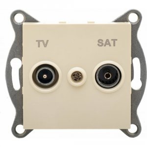 Оконечная розетка tv-sat Gusi Electric Ugra (С11TS1-003)