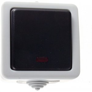 Одноклавишный переключатель LK STUDIO 80005