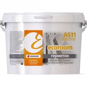 Акриловый герметик для межпанельных швов ECOROOM AS-11 (E-Герм-5465/15)