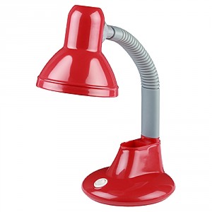 Лампа настольная ЭРА N-105 красная (C0044882)